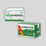 Заредете изображението в програмата за преглед на галерия, AHERB Slimaherb + Herbarenol 120 caps+30 tablets