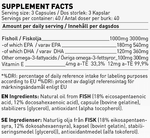 Заредете изображението в програмата за преглед на галерия, SWEDISH SUPPLEMENTS Be Smart - Omega 3 / 120 Softgels