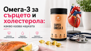 Омега-3 за сърцето и холестерола: какво казва науката