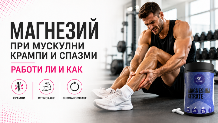 Магнезий при мускулни крампи и спазми: работи ли и как