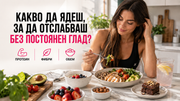Какво да ядеш, когато искаш да отслабнеш, без да си постоянно гладен?