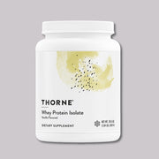 Thorne Whey Protein Isolate – суроватъчен протеин изолат, ванилия, 837 g
