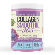 Cvetita Herbal Collagen Smoothie 365 с боровинка – хидролизиран телешки колаген с витамин C, 300 g