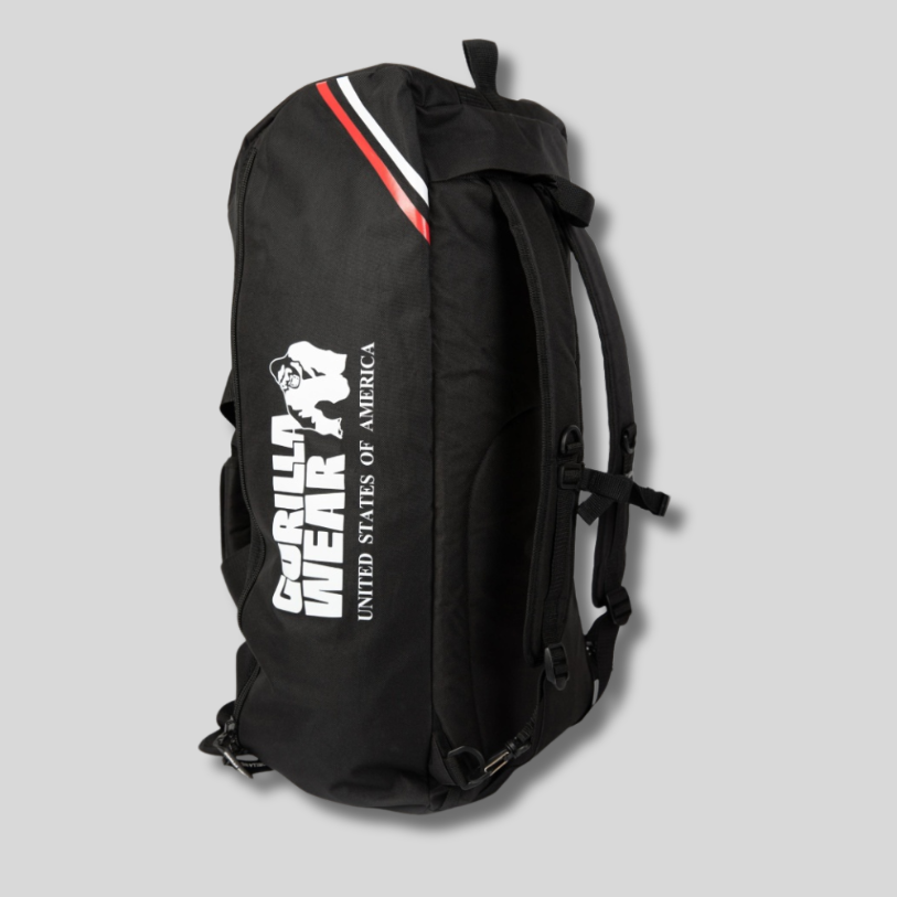2 в 1 спортен сак и раница Norris Hybrid Gym Bag/Backpack – Black