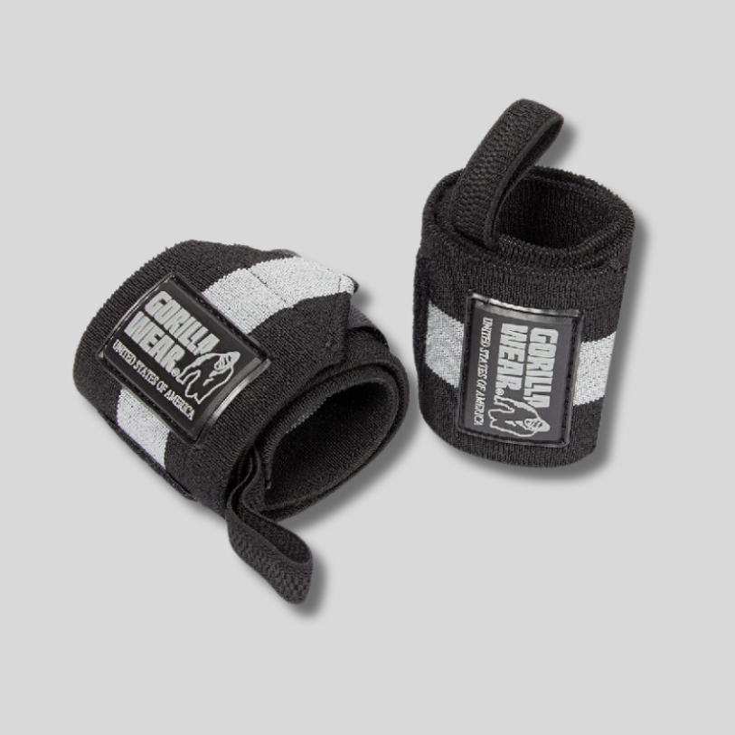 Ластични бинтове за китки Wrist Wraps Ultra – Black/Gray