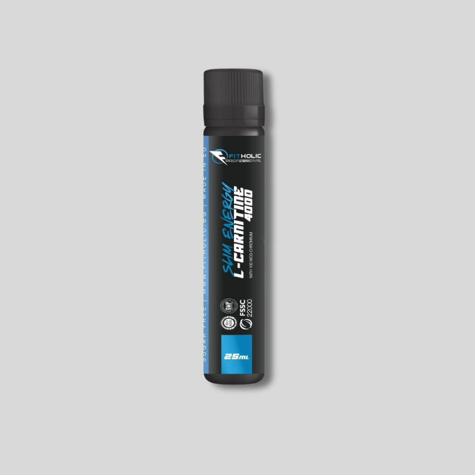Fitholic Professional L-Carnitine Slim Energy 4000 mg Triple L-Carnitine Matrix (20×25 ml)