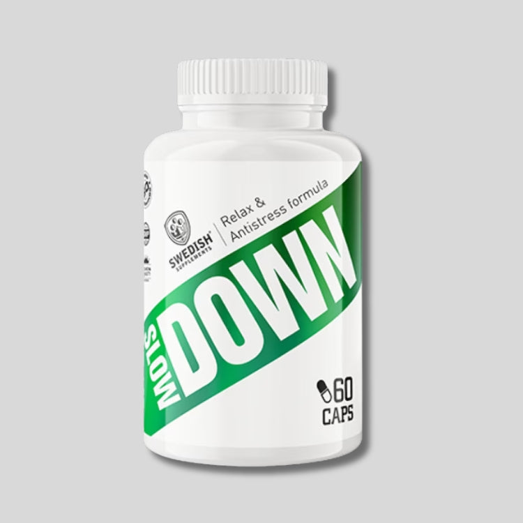 SWEDISH Supplements Slow Down | Relax & Antistress Formula