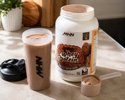 MORE Healthy Stack - Суроватъчен протеин 1кг + протеинови мъфини подарък – MORE Delicious