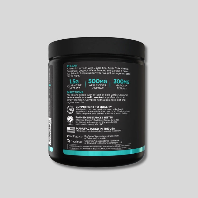 R1 Lean Powder - 180 грама, 30 Дози