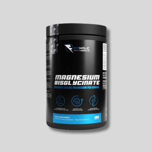 Fitholic Professional Magnesium Bisglycinate| Highly Absorbable Magnesium 120 caps