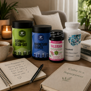 Протокол Анти-Стрес - Ниво 3 (ADVANCED) с GO FITNESS Ashwa+ KSM-66, GO FITNESS Magnesium Citrate, Cvetita Herbal Valerian Extract и Thorne Emotion Balance Support за спокойствие, устойчивост към стрес и емоционален баланс