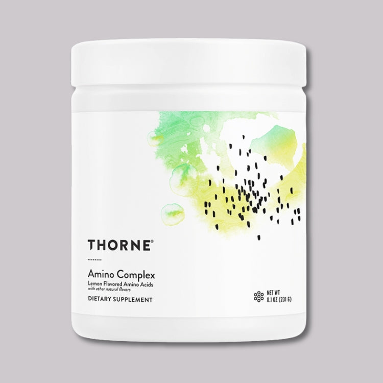 Thorne Amino Complex – пълен аминокиселинен профил с вкус на лимон, 231 g прах