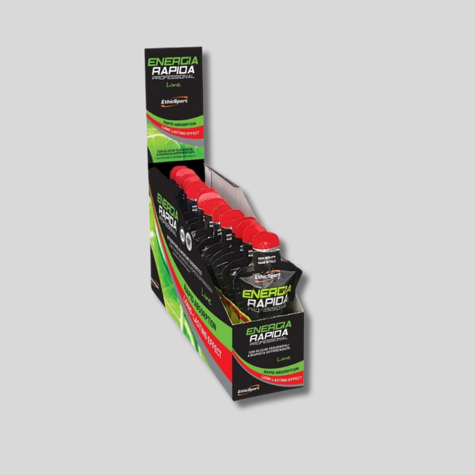 ETHICSPORT Energia Rapida Professional / with Caffeine & Electrolytes - Опаковка: 15 сашета по 50 мл