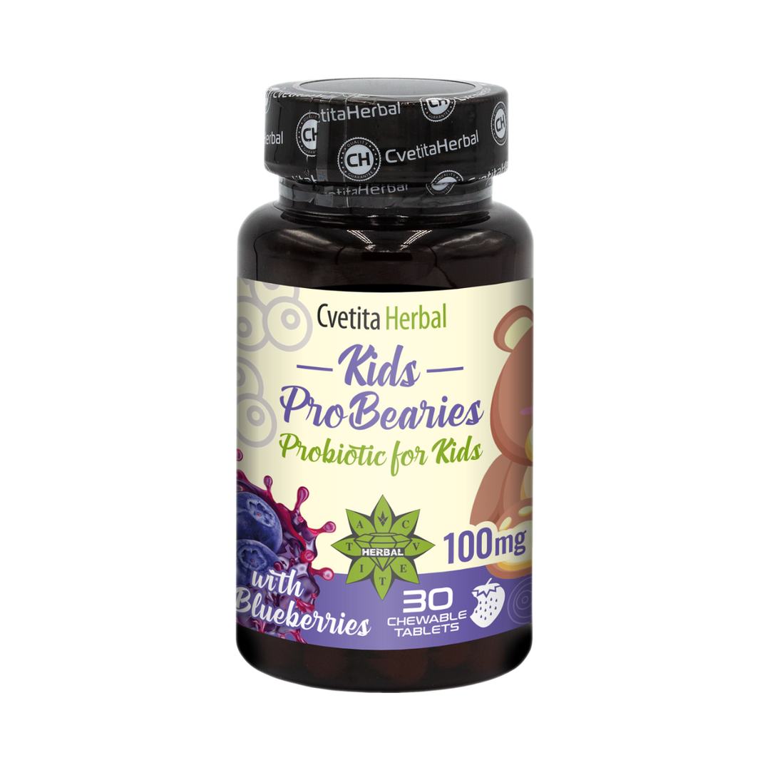Cvetita Herbal Kids Pro Bearies 30 таблетки — опаковка (от промо комплект)