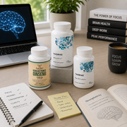 Протокол Памет & Концентрация — Ниво 3 (ADVANCED) с Thorne Memoractiv, Double Wood Korean Panax Ginseng 1000 mg и Thorne Basic B Complex за памет, концентрация, учене и умствена яснота