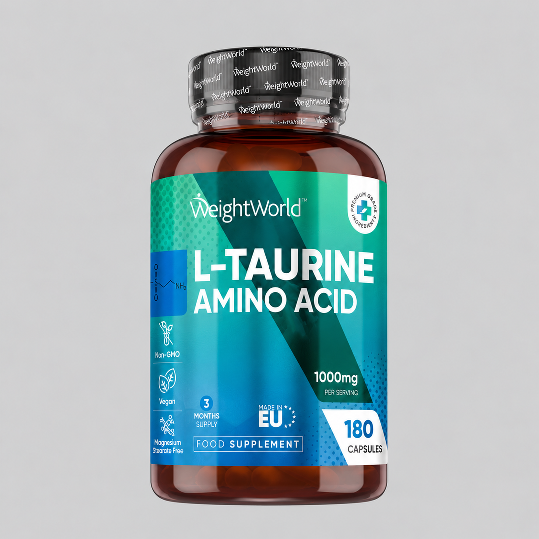 WeightWorld L-Таурин 500 mg | L-Taurine – 180 капсули