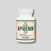Double Wood -Apigenin 50 mg / Апигенин – при безсъние и нервност Антиоксидант 50 mg, 120 капсули за 4 месеца прием - GetMorePower.bg
