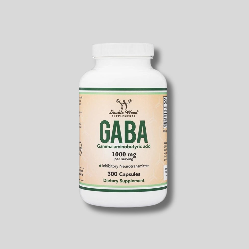Double Wood - GABA 500 mg – Спокойствие, Концентрация и Нежен Антистрес Ефект - GetMorePower.bg