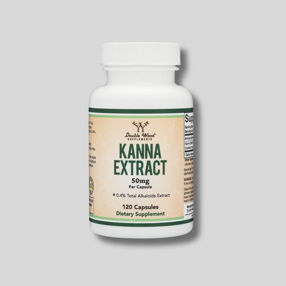 Double Wood - Kanna 50 mg – Спокойствие, Добро Настроение и Подкрепа за Нервната Система - GetMorePower.bg