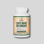 Double Wood - Lion's Mane Mushroom (Лъвска грива) – 1000 mg,  120 капсули за 2 месеца прием - GetMorePower.bg