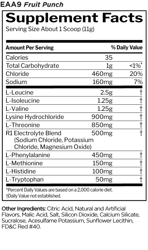 Essential Amino 9 | EAA with Electrolytes