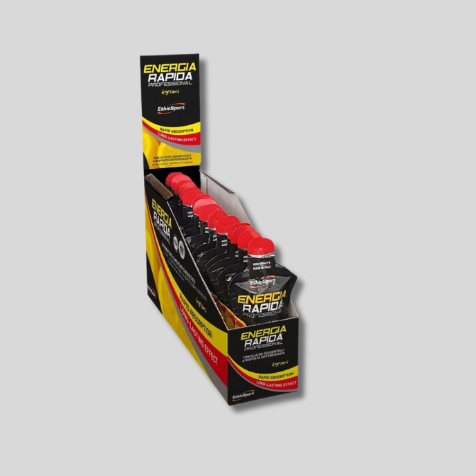 ETHICSPORT Energia Rapida Professional / with Caffeine & Electrolytes - Опаковка: 15 сашета по 50 мл - GetMorePower.bg