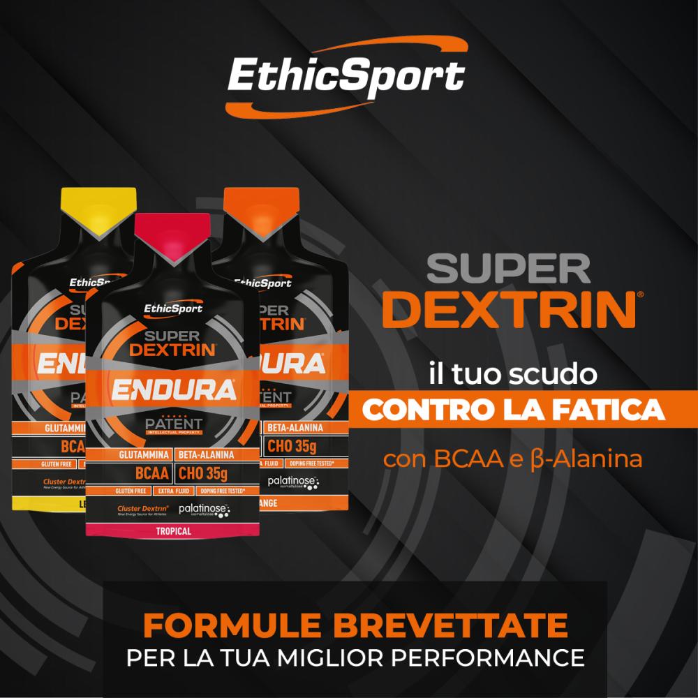 ETHICSPORT Super Dextrin Endura / Dextrin, Beta-Alanine & BCAA Gels - 15бр х 60мл. - GetMorePower.bg