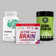 Протокол Енергия & Фокус – Ниво 3 ADVANCED с SCN Active Brain Neurosystem, Thorne Rhodiola и GO FITNESS Ashwa+ KSM-66