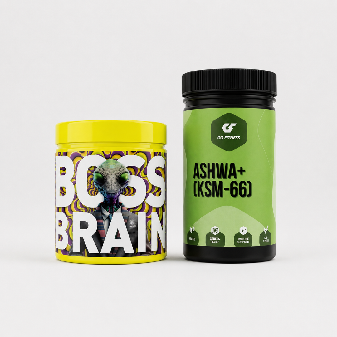 Протокол Енергия & Фокус — Ниво 3 (ADVANCED) с Boss Brain и Ashwa+ KSM-66 за концентрация, памет и устойчивост на стрес