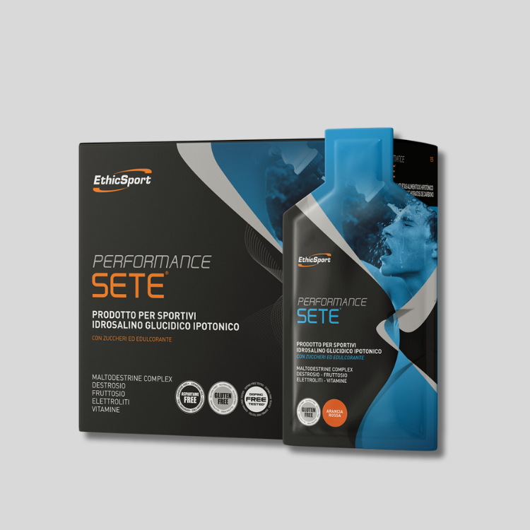 EthicSport Performance SETE Carbs & Electrolytes Sachets - Опаковка 14 бр. / 1 бр. / 22 гр. - GetMorePower.bg