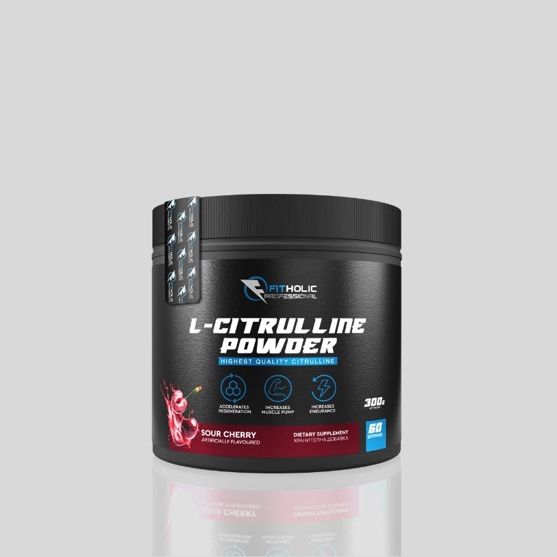 Fitholic Professional Citrulline Powder 300 грама / 60 дози - GetMorePower.bg
