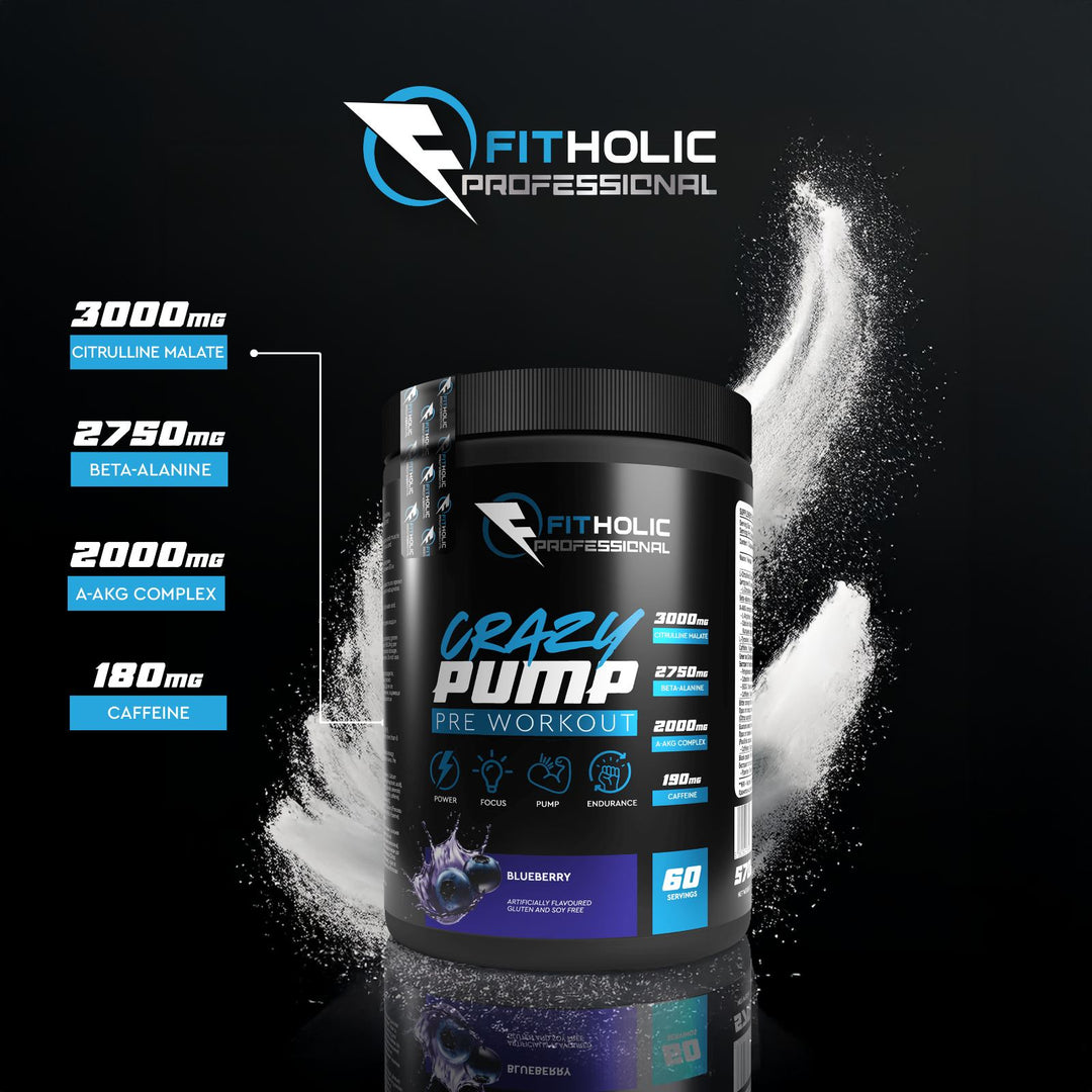 Fitholic Professional Crazy Pump 570 гр / 60 дози - GetMorePower.bg