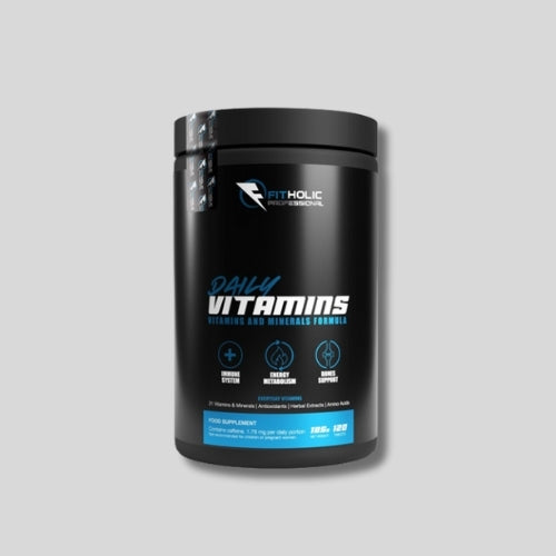 Fitholic Professional Daily Vitamins | Vitamins and Mineral Formula 120 tabs / 60 servings - GetMorePower.bg