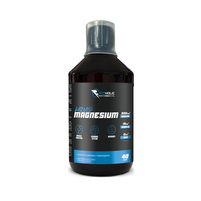 Fitholic Professional Magnesium Liquid 1000 мл (40 дози) - GetMorePower.bg