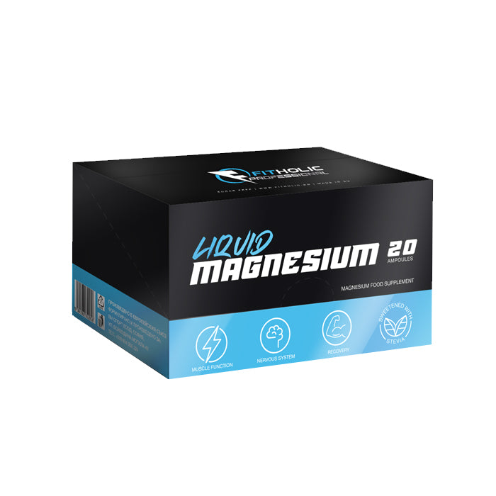 Fitholic Professional Magnesium Liquid 20x25 мл кутия шотове - GetMorePower.bg