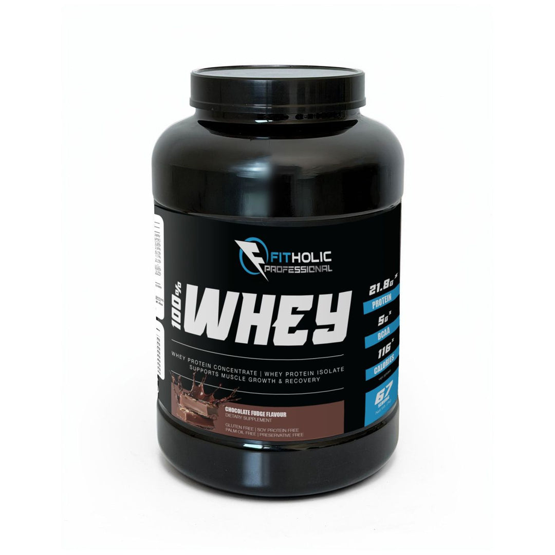 Fitholic Professional 100% Whey Protein Blend Шоколад 2000 г (67 дози) - GetMorePower.bg
