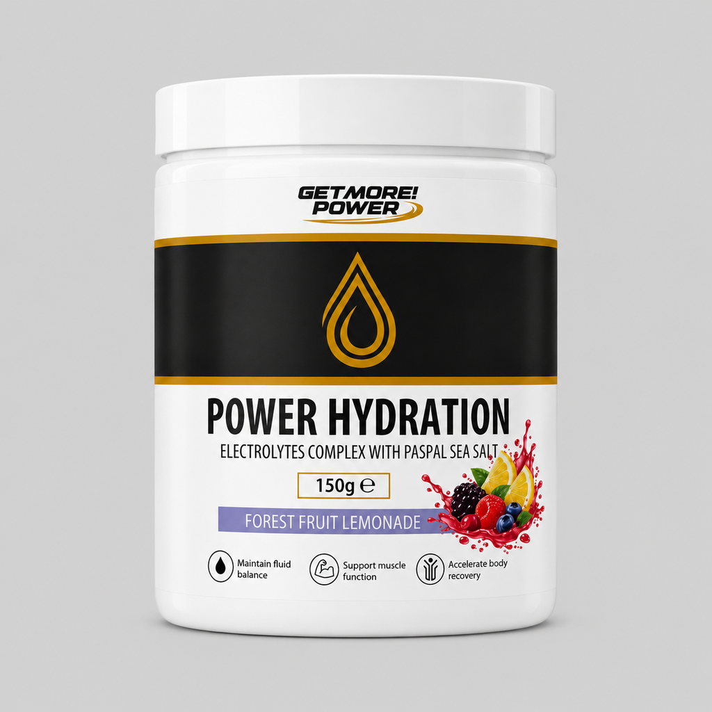 GET MORE! POWER Power Hydration | Electrolytes Complex with Paspal Sea Salt – 150 g