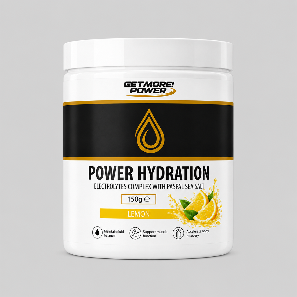 GET MORE! POWER Power Hydration | Electrolytes Complex with Paspal Sea Salt – 150 g