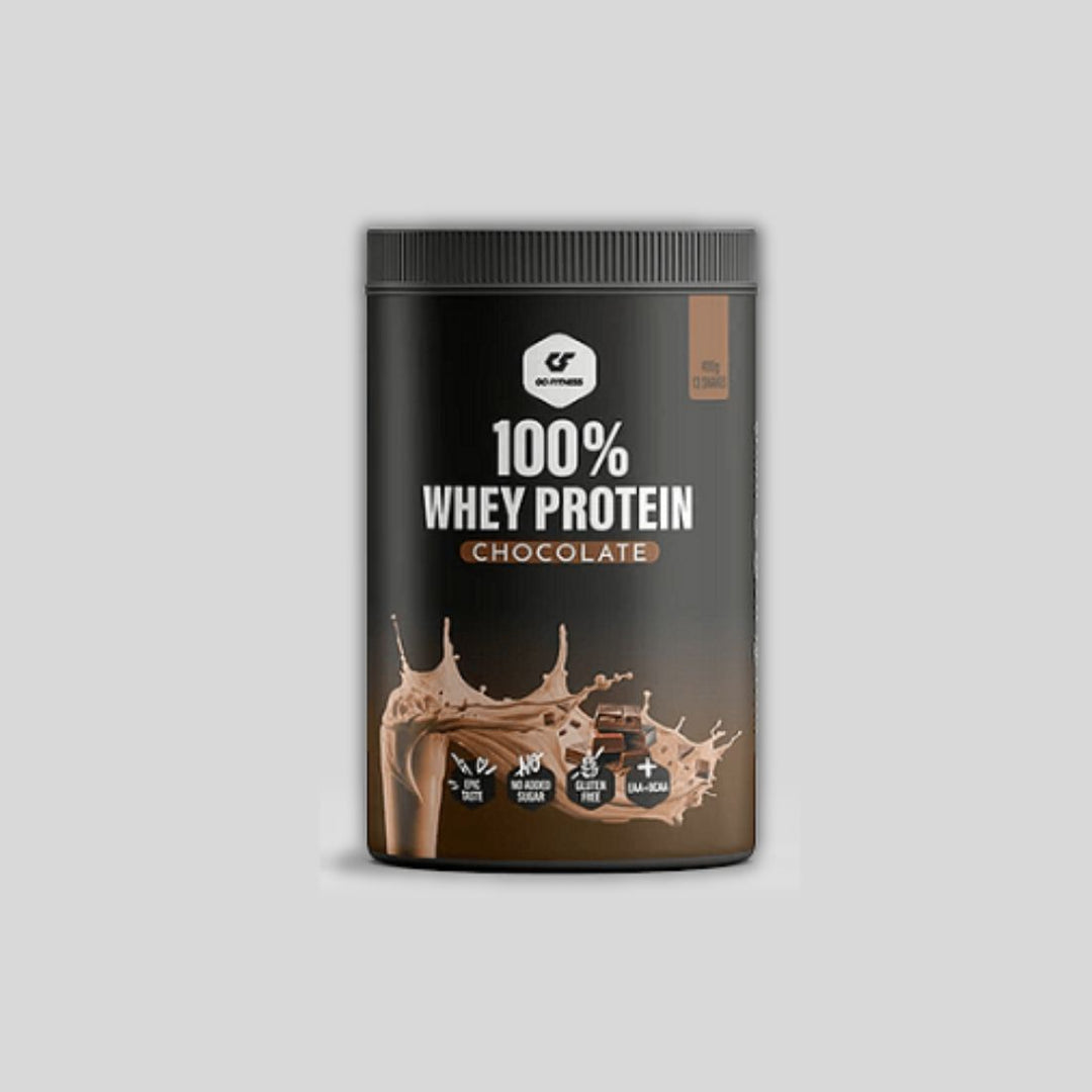 GO FITNESS 100% Whey Protein 400/900 g. - GetMorePower.bg
