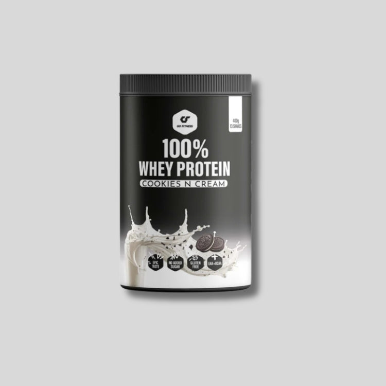 GO FITNESS 100% Whey Protein 400/900 g. - GetMorePower.bg
