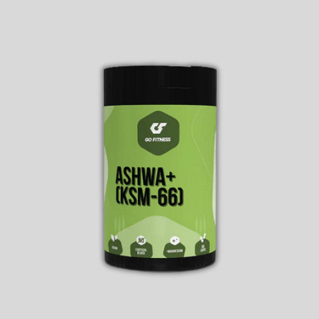 GO FITNESS Ashwa+ (KSM-66) 60 caps. - GetMorePower.bg