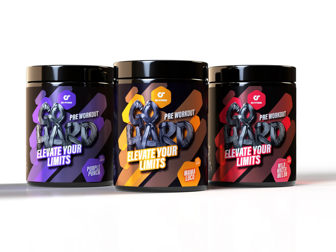 GO FITNESS Go Hard Booster - GetMorePower.bg