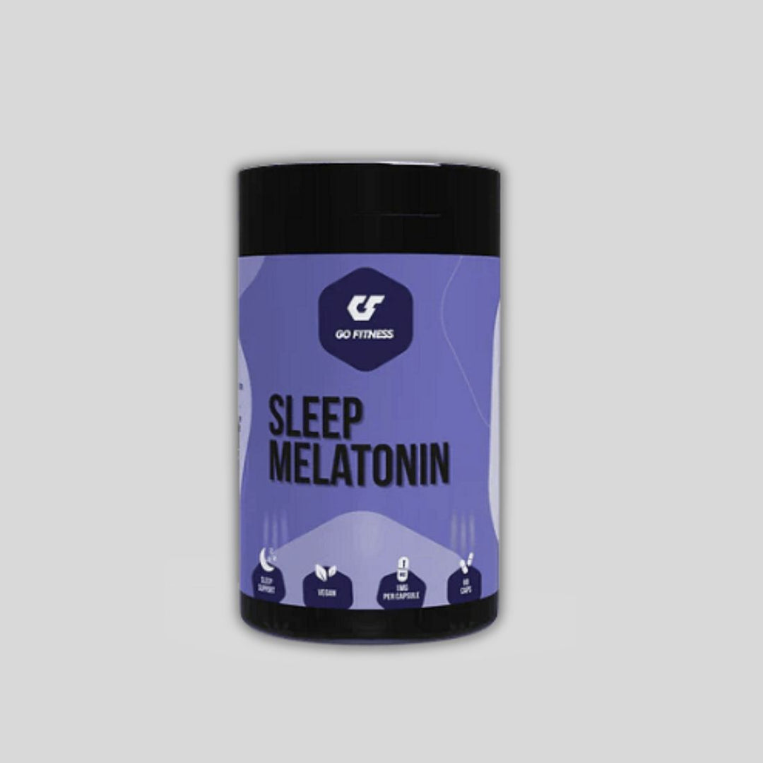 GO FITNESS Sleep Melatonin 60 caps. - GetMorePower.bg