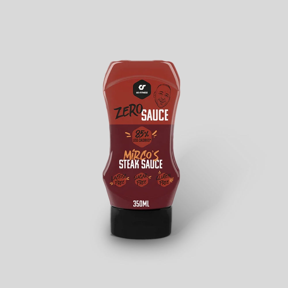 GO FITNESS - Zero Sauce 350ml – Нискокалоричен Сос Без Захар - GetMorePower.bg
