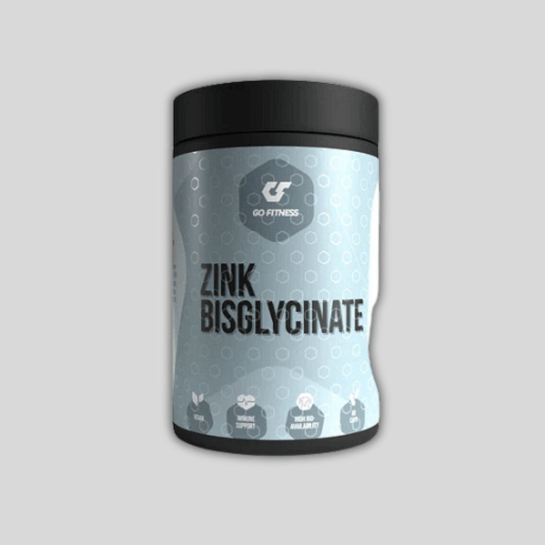 GO FITNESS Zinc Bisglycinate 60 caps. - GetMorePower.bg
