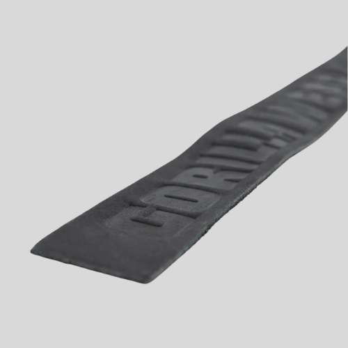 GORILLA WEAR Фитили 100% кожа Leather Lifting Straps – Black - GetMorePower.bg