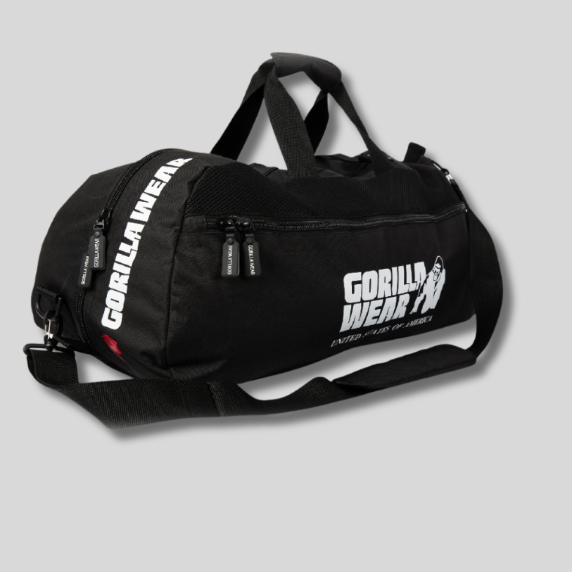 GORILLA WEAR 2 в 1 спортен сак и раница Norris Hybrid Gym Bag/Backpack – Black - GetMorePower.bg