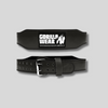 GORILLA WEAR Кожен колан 4 Inch Padded Leather Lifting Belt – Anthracite - GetMorePower.bg