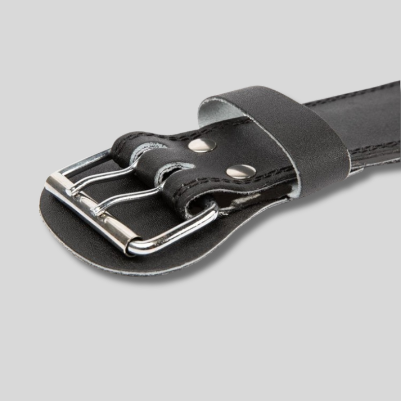 GORILLA WEAR Кожен колан 4 Inch Padded Leather Lifting Belt – Black/Red - GetMorePower.bg