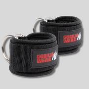 GORILLA WEAR Наглезенки за скрипец Ankle Straps – Black - GetMorePower.bg